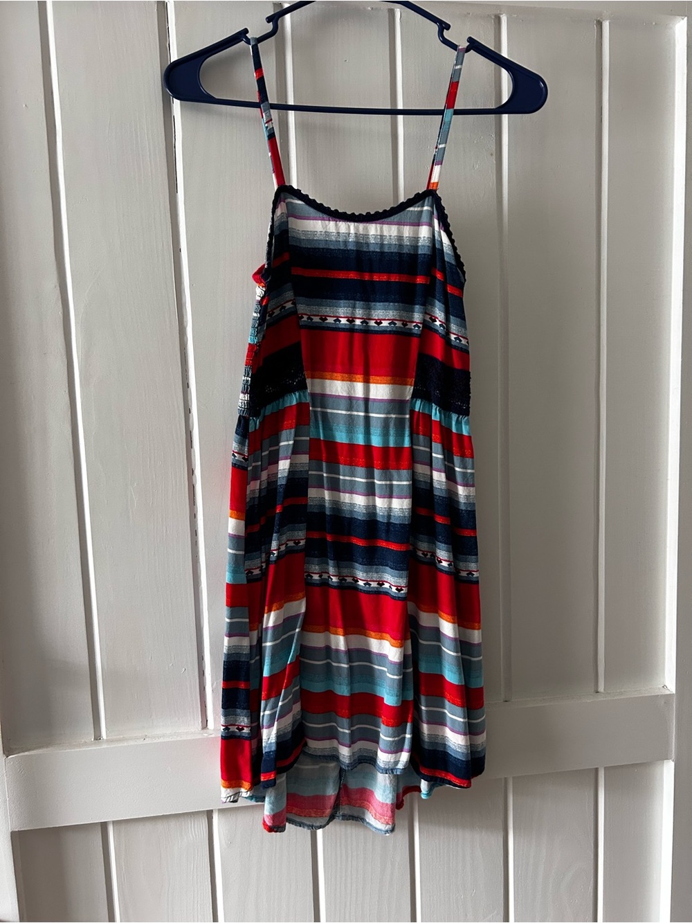 Mossimo Supply Co. | Striped Red, Blue & White Sundress